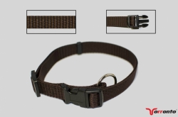 Obojek Torronto nylon Sun Hnědá medium