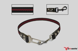 Zádržný pás Torronto Fine Premium Černo Červený 50cm