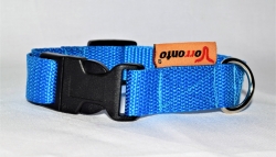 Obojek Torronto nylon Sun Modrá NEON small
