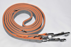 Přepínací vodítka Leecors 220 cm šedá oranžová